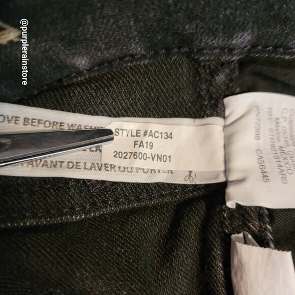 Madewell Jeans 27 Skinny 10" High Rise Eclipse Wash AC134 Tummy Control Stretch - Picture 7 of 13